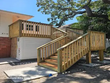 Deck and Stairs