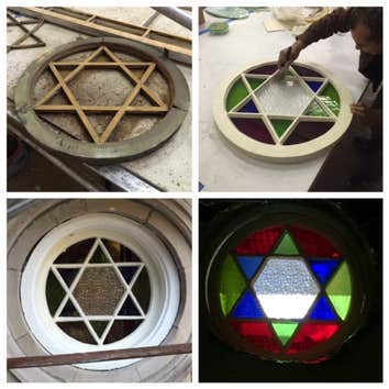 Stained glass restoration