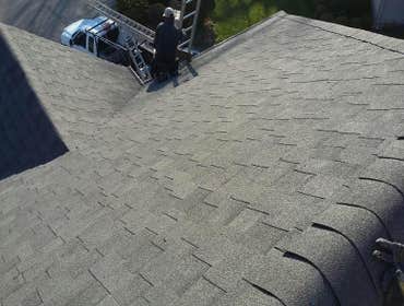 On the job - new roof