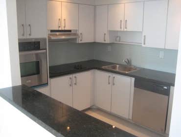Sunny Isles, Oceanview Condo Apts Kitchen Cabinets, Countertops, opening kitch to Living room, Flooring, Electrical & Plumbing