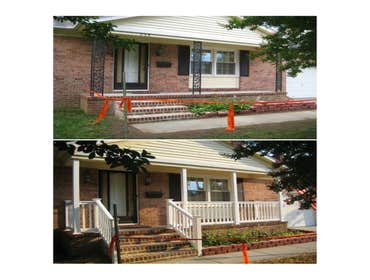 Vinyl railings