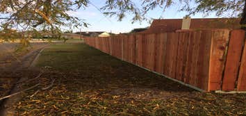 Redwood Privacy Fence