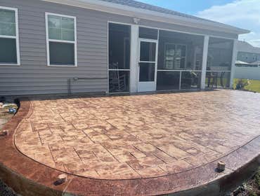 Photos by East Coast Construction llc #1 Stamp Concrete