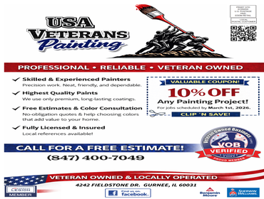 Photos by Usa Veterans Painting #1