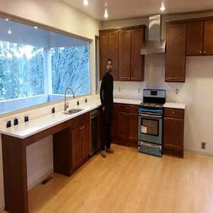 Kitchen Remodel/ Basement paint prep Total kitchen remodel and basement paint preperation.