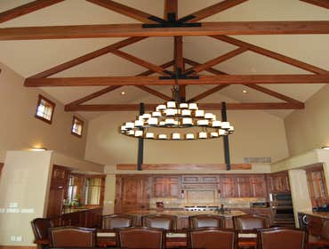 Custom Craftsman Home Beams