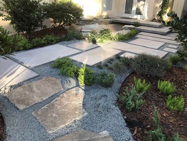 ZEN Concrete Walkway