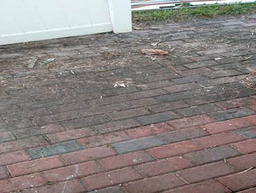 Seal-Away pressure washing sidewalk, driveway, & fence Before and after pictures pressure washing sidewalk, fence, & driveway. Call Seal-Away today to