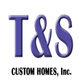 T&s Custom Homes logo