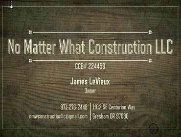 Photos by No Matter What Construction LLC #1