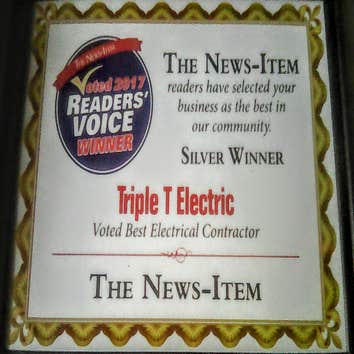 Silver Award electrical contractor