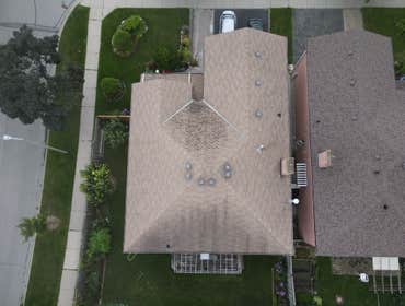 Original Asphalt Shingle Roof – Before Replacement