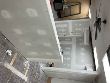 Photos by F Squared LLC #1 Renovated Beauty Salon
Demolition, framing, electrical, plumbing, drywall, paint, trim and flooring, also set up styling st