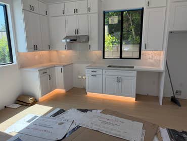 ADU Kitchen under cabinet LED lights