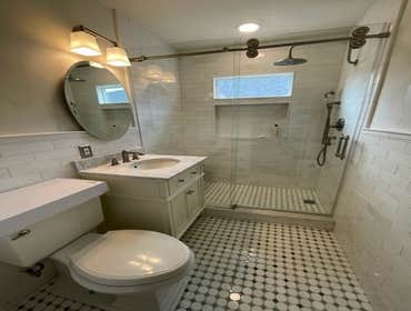 Photos by Timber Realty & Remodel #2 Full bathroom remodel
