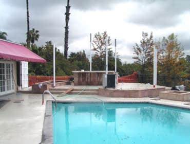 Moya Construction Company Backyard Project