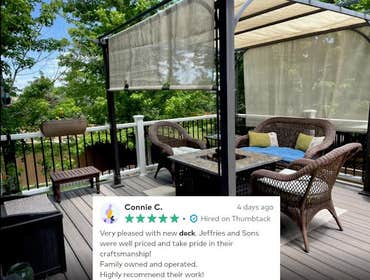12x30 Trex Deck