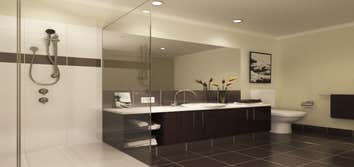 John Two bedroom and three bathroom remodel in Davis, California.