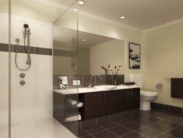 John Two bedroom and three bathroom remodel in Davis, California.