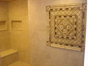 custom mosaic medalion