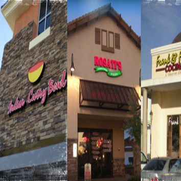 Franchise Restaurants Jersey Mikes Subs, Rosati's Pizza, Hogs Heaven BBQ, .... many more