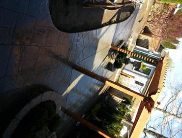 ashler slat stamped concrete