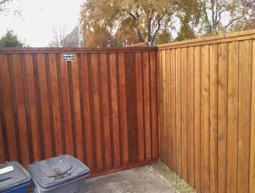 Staining Transparent on Cedar