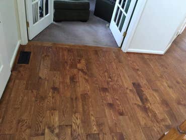 Gunstock l Armstrong Flooring American Scrapes 3/4" X 5" Oak "Gunstock"