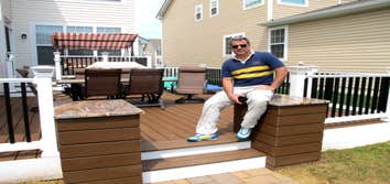 Photos by Mrz Interior Design & Construction LLC #2 MRZ interior design made new deck 250sf. That price was $8000 only labor (without metrical).