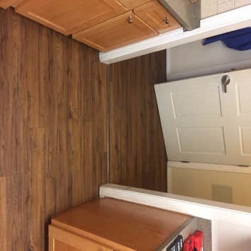 Luxury vinyl planks