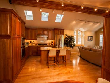 New Kitchen with SKYLIGHTS!!