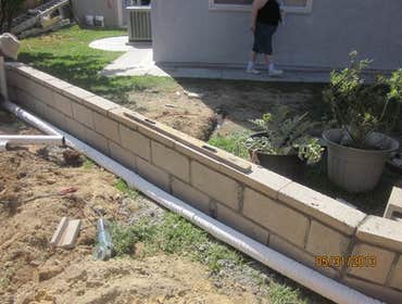 A All American Remodeling.com Project New Roof shingles, Block Wall, Ext painting in mission viejo