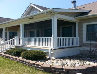 beautiful front porch