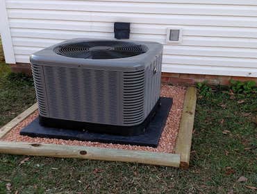 Residential Installation Before and after