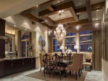 Luxury Urban This urban luxury home features many unique finishes to the downtown Phoenix area. The kitchen boasts finishes such as concrete counters,