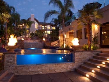 Negative Edge Pool at Twilight