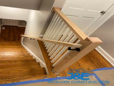 Photos by J&e Modern Construction LLC #21 Stair Railing Replacement