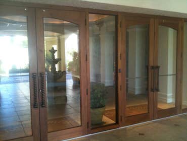 Aluminum imp Mahogany refacing