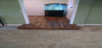 Laminate stair & new carpet