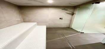 Bathroom Remodel Our newly remodeled high-end steam room is a masterpiece of luxury and sophistication. From the exquisite tile work to the state-of-th