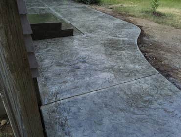 Stamped Patio