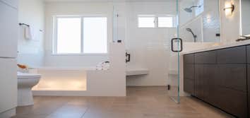Project photos from Elegant Tile Works & Construction