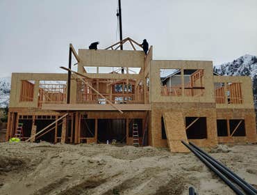 Orondo, WA - Lakehouse Addition Adding 4200 Sq Ft addition to existing 1400 sq ft home above 3 car garage in Orondo, WA