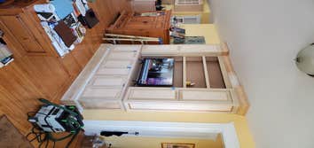 Custom entertainment center