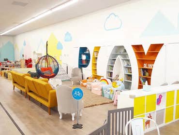 Indoor Playground Design & Build: Little Elephant, Walnut This indoor playground in Walnut was designed and built as a safe and engaging environment fo
