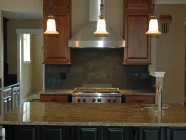 Spec house gourmet kitchen