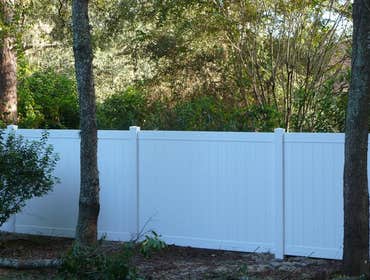 Vinyl Fence