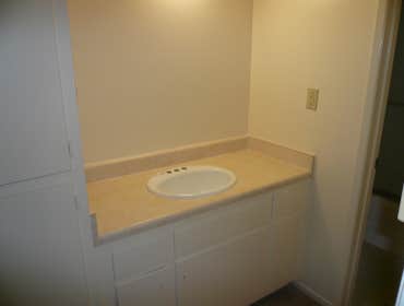 Bathroom vanities Laminate & Corian countertops