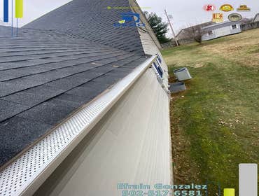 Leaf Guards Installation Who wouldn’t want to avoid setting up a ladder and clambering to roof’s edge to scoop sodden leaves into a bucket or tarp spre