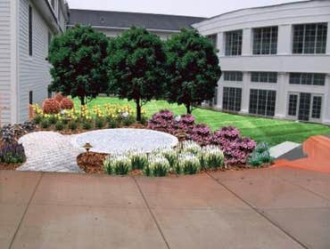 landscapes Various lawn and landscape design projects including decks